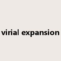virial expansion是什么意思