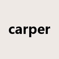 carper是什么意思