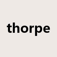 thorpe是什么意思