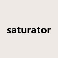 saturator是什么意思