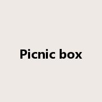 Picnic box是什么意思