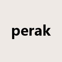 perak是什么意思