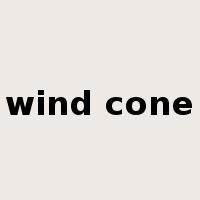 wind cone是什么意思