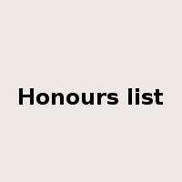Honours list是什么意思