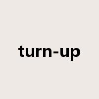 turn-up是什么意思