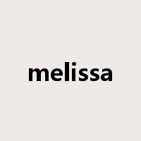 melissa是什么意思