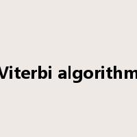 Viterbi algorithm是什么意思