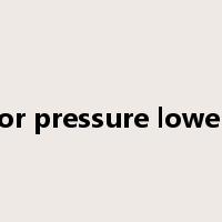 vapor pressure lowering是什么意思