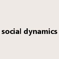 social dynamics是什么意思