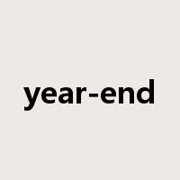 year-end是什么意思