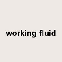 working fluid是什么意思