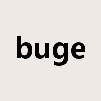 buge是什么意思