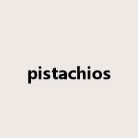 pistachios是什么意思