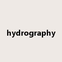 hydrography是什么意思