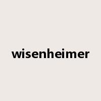 wisenheimer是什么意思