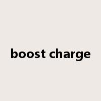 boost charge是什么意思