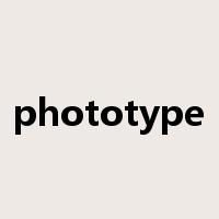 phototype是什么意思