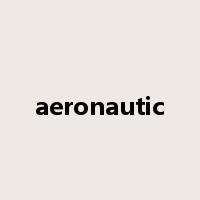 aeronautic是什么意思