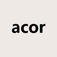 acor是什么意思
