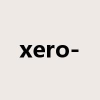 xero-是什么意思
