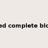 randomized complete block design是什么意思