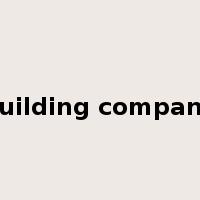 building company是什么意思