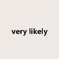 very likely是什么意思