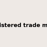 registered trade mark是什么意思