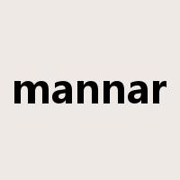 mannar是什么意思