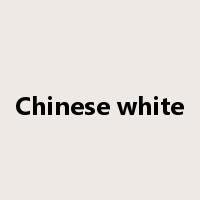 Chinese white是什么意思