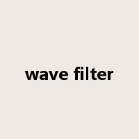 wave filter是什么意思