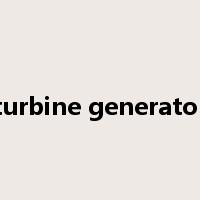 turbine generator是什么意思