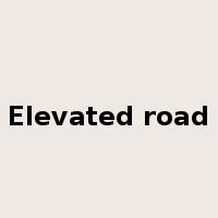 Elevated road是什么意思