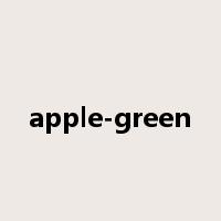 apple-green是什么意思