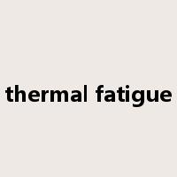 thermal fatigue是什么意思
