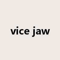 vice jaw是什么意思
