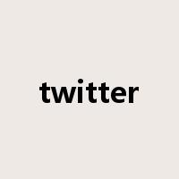 twitter是什么意思