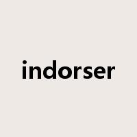 indorser是什么意思