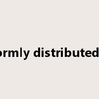 uniformly distributed load是什么意思
