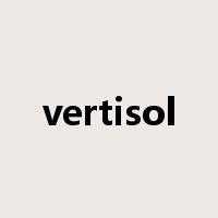 vertisol是什么意思
