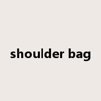 shoulder bag是什么意思