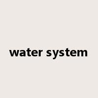 water system是什么意思