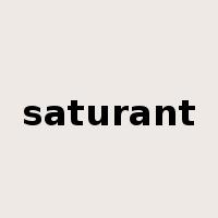 saturant是什么意思