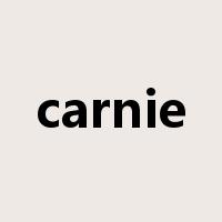 carnie是什么意思