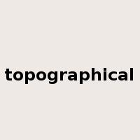 topographical是什么意思