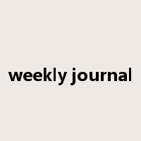 weekly journal是什么意思