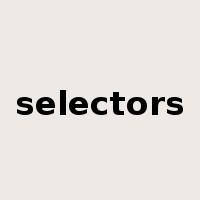 selectors是什么意思