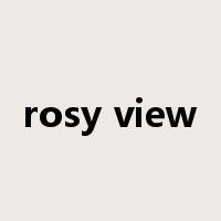 rosy view是什么意思