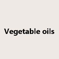 Vegetable oils是什么意思
