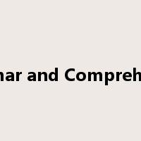 Grammar and Comprehension是什么意思
